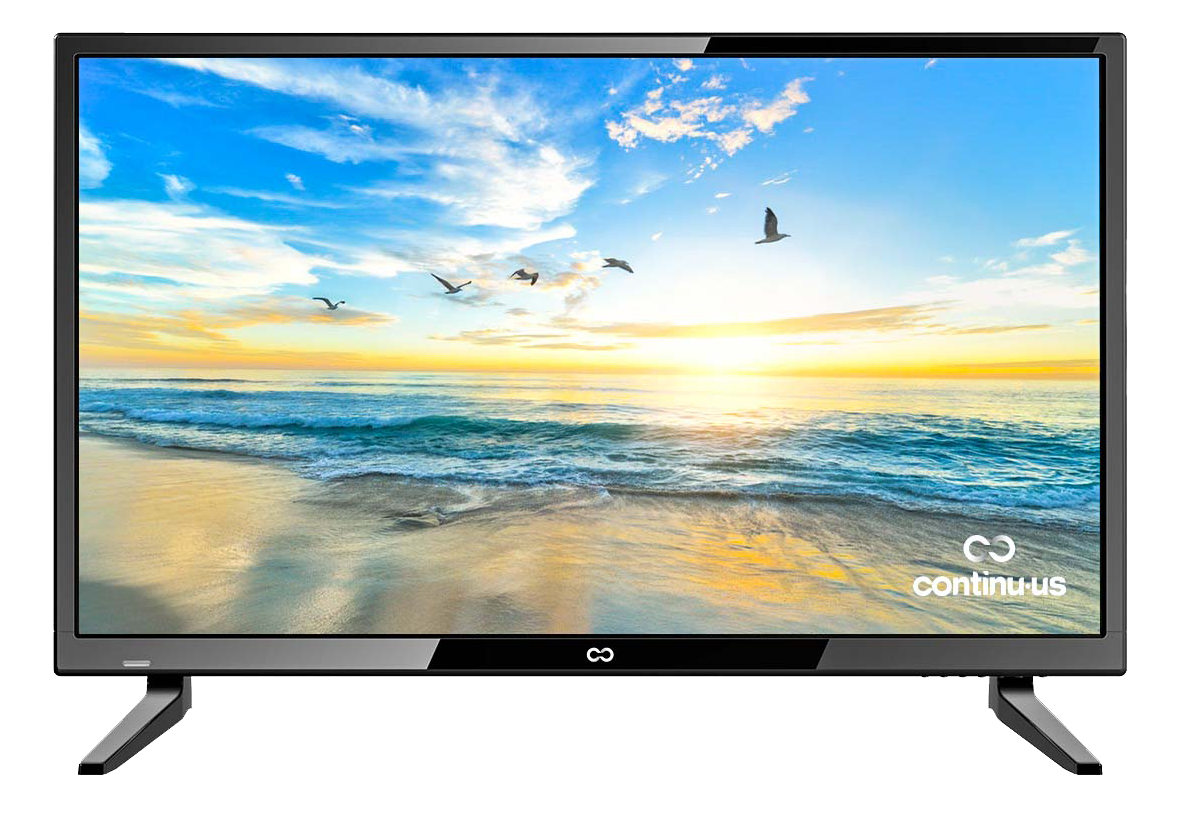 CONTINU.US 28-inch TV | CT-2870, 720p HD LED Small Flat Screen TV, High  Definition LED Non-Smart TV with HDMI, USB, VGA, & Headphone - Compatible  with